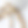 Perles jaspe paysage beige,grade ab,jaspe marron naturelle, pierre naturelle, le fil,6mm,x1, g4411