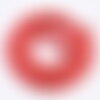 Perles polymère rouge heishi 6mm,fabrication bijoux, perles plastique, perle heishi,perle disque, 6mm,le fil de 320 perles g5433