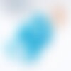 Sable chips pierre howlite turquoise 3~5mm, x20gr (g0259)