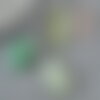 Cabochon aventurine verte, cabochon ovale, aventurine naturelle,pierre naturelle,18 x13mm, x1 g0376