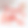 Grosse perle rocaille rayé rouge blanc 3-4.5mm,perle rocaille multicolore pour création bijoux,perle multicolore,perle africaine, x 10gr (g9