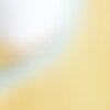 Perle coeur nacre blanche mauvais oeil bleu clair, fournitures créatives,chance, cabochon nacre, gri-gri,12mm ,x 10,g3405