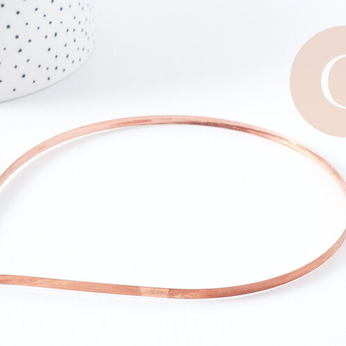 Serre-tête cheveux cuivre 120mm x1 (g9226)