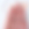 Cordon tressé blanc rose bleu 2mm, cordon pour bijoux,cordon multicolore scrapbooking, x1 mètre,g5938