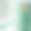 Cordon tressé vert jaune turquoise or 1.5mm x1 mètre g9731