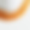 Perle abacus jade naturel teinté orange 4x2mm, x1 fil de 35cm (g2698)