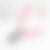 Pince plate fabrication de bijoux acier support rose 12cm, x1 (g5895)