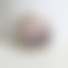 Pendentif rond rhodonite,rhodonite naturelle,pendentif rhonodite,35mm, x1 g2815