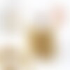 Cordon macramé polyester or foncé 3mm, x1 mètre (g10475)