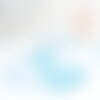 Perles tube bleu ciel opaque façon delica miyuki 1.5-2mm, perle rocaille japonaise mat,perle perlage tissage x8gr g9159