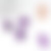 Cabochon ovale amethyste naturelle 18x13mm, cabochon pierre naturelle, x1 (g1183)