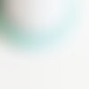 Perle ovale verre vert opaquet, des perles en verre imitation jade, fil de 39 perles,9.5mm x1 (g5368)