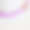 Perle nacre naturelle heishi violet ,tube coquillage coloré, perle coquillage, 2x4mm, x1 le fil, (g4981)