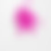Grosses perles rocaille rose foncé peintes 4mm,perles rocaille rose opaque, perles verre, x 10gr (g3738)