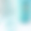Cordon tressé turquoise 2mm, cordon pour bijoux,cordon multicolore scrapbooking, x 1 mètre g9120