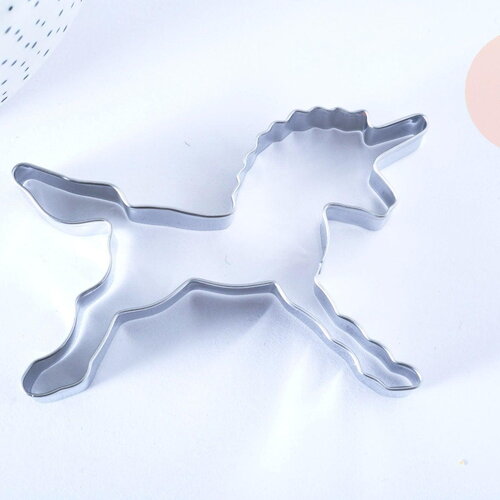 Emporte-pièce licorne, moule patisserie, emporte-pièce en acier inoxydable pour cuisine gateau et loisirs créatifs,8.3cm, x1 g5087