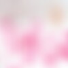 Cabochon rond jade naturel rose fuchsia 4mm, cabochon pierre naturelle, x1 (g9952)
