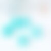 Cabochon rond amazonite pierre naturelle 12mm, x1 (g7573)