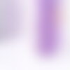 Cordon fil de jade violet clair polyester 0.5mm, cordon pour création de bijoux x1 mètre g9342