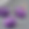 Cabochon jade violet,cabochon ovale, pierre dôme, cabochon jade violet,jade naturel,18 x13mm, x1 g2262