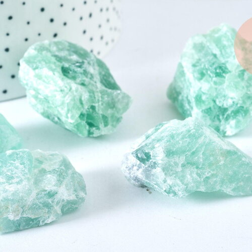 Fluorite verte naturelle brute 30-50m ,fluorite naturelle pour création bijoux lithothérapie, x1 g6848
