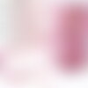 Cordon tressé rose orange turquoise 2mm, cordon pour bijoux,cordon multicolore scrapbooking, x 1 mètre g9119