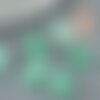 Cabochon goutte aventurine verte, cabochon goutte, aventurine naturelle,cabochon pierre, 8x6mm, pierre naturelle, x1 g2273