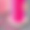 Cordon polyester rose fluorescent, fabrication bijoux,, scrapbooking, 0.7mm, x 5mètres g1946
