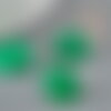 Cabochon jade vert citron cabochon ovale naturel 18 x13mm x1 (g0092)