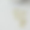 Breloque ancre laiton brut 12mm, x10 (g2011)