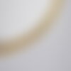 Chaine maille gourmette acier doré 18k 5mm x1 mètre (g1693)