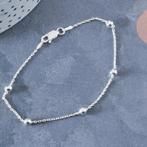 Bracelet satellite argent 925 massif 18cm, chaine en argent pour création bijoux, x1 g8337