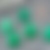 Cabochon jade vert,pierre naturelle, cabochon jade,cabochon rond,pierre verte, 10mm, x1 g1670