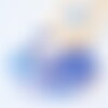 Kit mix de perles bleues santorin, coffrets et kits pour la création de bijoux fantaisie diy, x1 g8346