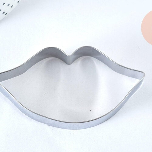 Emporte-pièce bouche, moule patisserie, emporte-pièce en acier inoxydable pour cuisine gateau et loisirs créatifs,8cm, x1 g5008