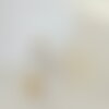 Pendentif goutte howlite blanche, pendentif bijoux,pendentif pierre,howlite naturelle,pendentif howlite,14mm, x 2,(g0080)