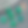 Cabochon jade vert rond 6mmjade naturel,cabochon jade vert,pierre naturelle, pierre précieuse, x1 g1587
