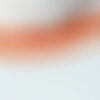 Perle ronde cornaline orange naturelle lisse,pendentif bijoux, pierre naturelle,2-3mm fil de 39cm, x1 (g4323)