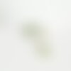 Pendentif goutte aventurine verte naturelle 17mm, création bijou pierre diy, x1 g3056