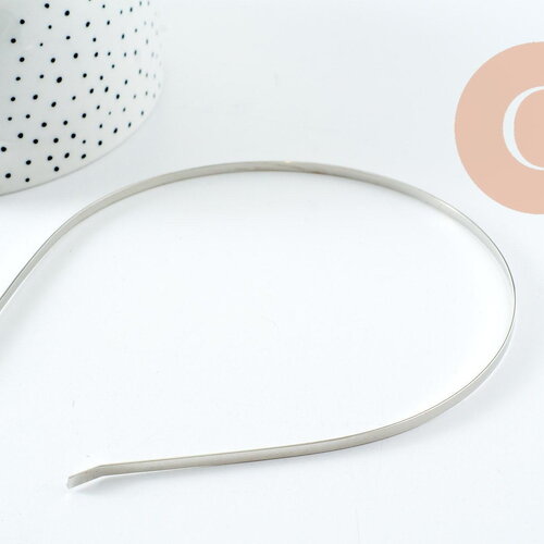 Serre-tête cheveux fer platine 105mm , accessoire pour cheveux à personnaliser x1 g9754