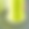 Cordon fil de jade jaune fluorescent polyester 0.5mm, cordon pour création de bijoux x1 mètre g9335
