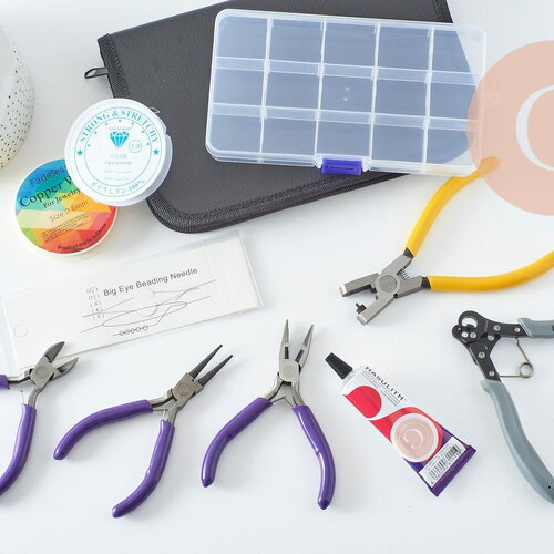 Kit outils maxi pour création bijoux diy x1 (g10135)