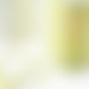Cordon tressé jaune vert turquoise 2mm, cordon pour bijoux,cordon multicolore scrapbooking, x 1 mètre g9122