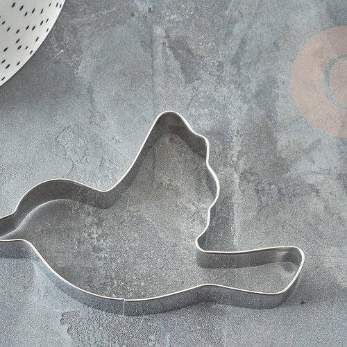 Moule emporte-pièce oiseau 94.5mm, ustensile pour patisserie, emporte-pièce en acier inoxydable pour cuisine gateau et loisirs créatifs,94.5