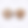Pendentif coeur jaspe paysage facettes,pendentif bijoux, pendentif pierre,jaspe naturel, pendentif coeur,17mm,g2526