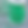 Cordon vert tressé polyester 0.6mm, cordon fil de jade pour bijoux, x1 mètre g8448