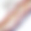Perle naturelle colorée, perle polie,perle patate,perle percée de culture, perle eau douce, 6-7mm, le fil, x1(g0136)