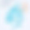 Sable chips pierre howlite turquoise naturel 5-10mm, x20gr (g8692)
