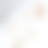 Support boucle crochet vermeil 22mm, x2 (g8931)