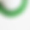 Perle jade vert, pierre naturelle, jade naturel, perle pierre, perle facette, 4mm, fil de 36cm, x1 (g2925)